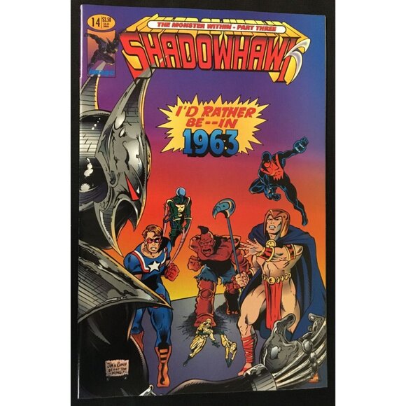 Shadow Hawk Comics Mixed Lot of 9 Image Comics Circa 1992-1994 - Picture 10 of 11